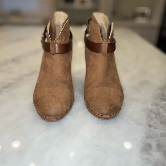 Rag & Bone tan & brown Harrow Booties - Picture 7 of 10